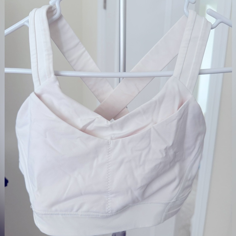 lululemon athletica stash it White Sports Bra